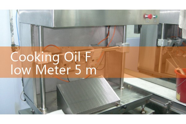 Cooking Oil Flow Meter 5 m3/h In-Line Blending Verification Methods